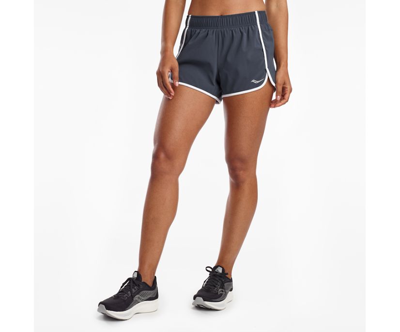 Bermudas Saucony Outpace 3" Mujer Azules | México 311NWYB